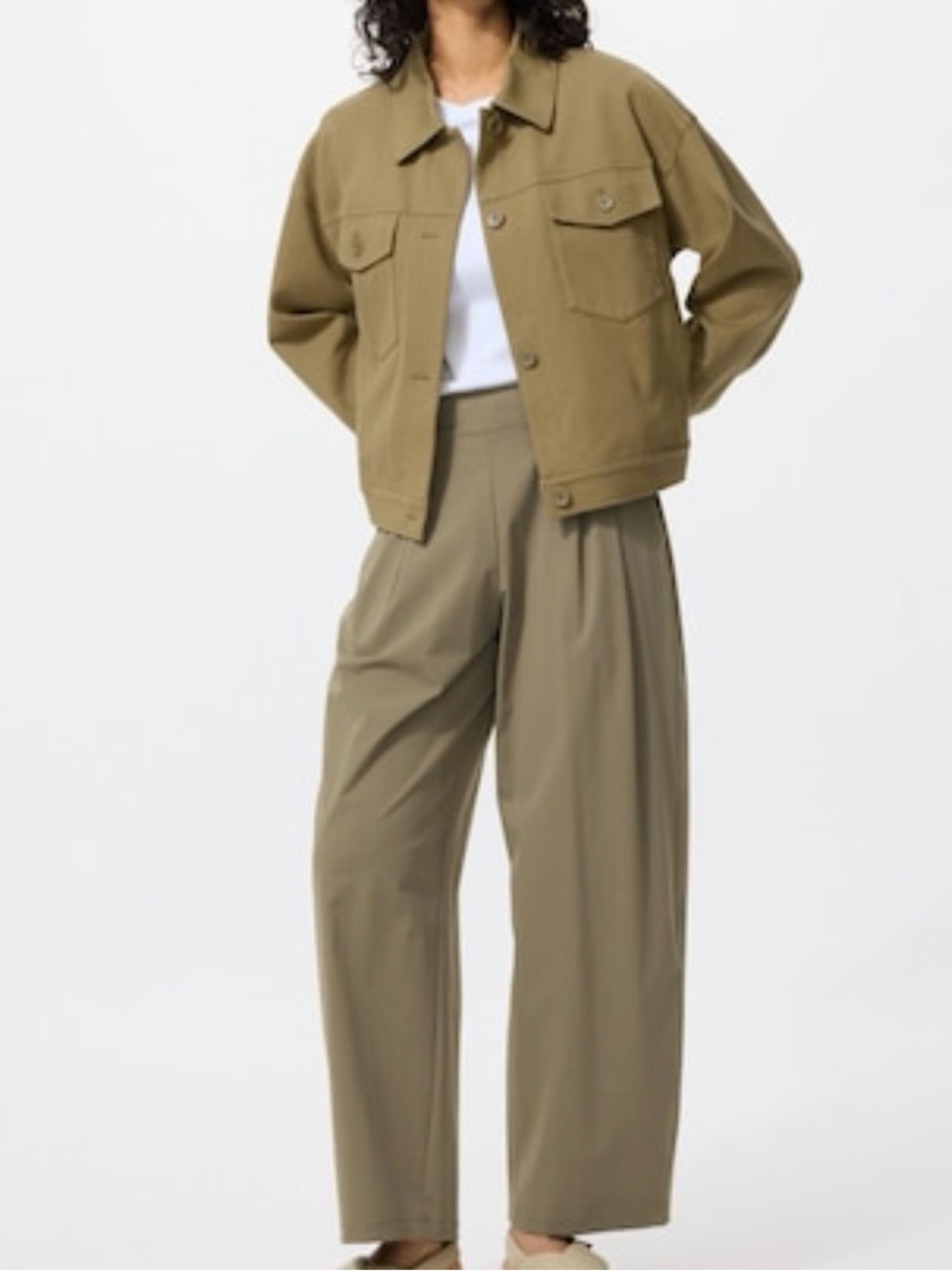 Uniqlo Ultra Stretch Active Wide Pants